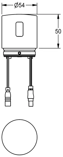 KWC C-Moduleinheit fr kompatible KWC Elektronik-Wandbatterien ACET9003