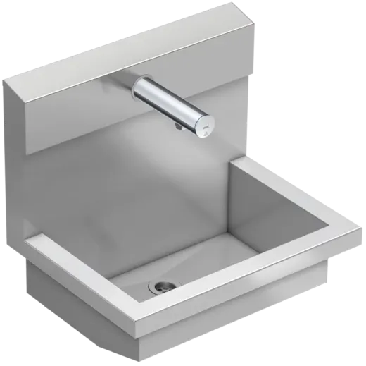 KWC PROFESSIONAL Planox Waschplatzeinheit mit Elektronik-Wandventilen PL6UEV fr Wandmontage Breite 600mm