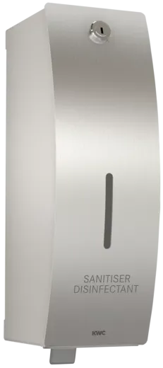 KWC PROFESSIONAL Stratos Desinfektionsmittelspender STRX629 Aufputzmontage manueller Betrieb ohne Nachfllmedien