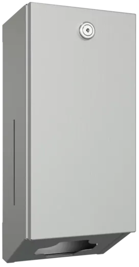 KWC PROFESSIONAL Rodan Toilettenpapierspender-Einzelblatt RODX677 fr die Aufputzmontage ohne Nachfllmedien