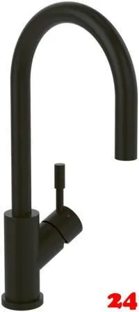 Villeroy & Boch Kchenarmatur Umbrella Flex Einhebelmischer Black Matt (PVD) mit Zugauslauf