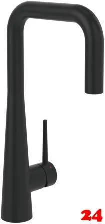 Villeroy & Boch Kchenarmatur Konic Einhebelmischer Black Matt (PVD) mit Zugauslauf und 2-Strahlfunktion