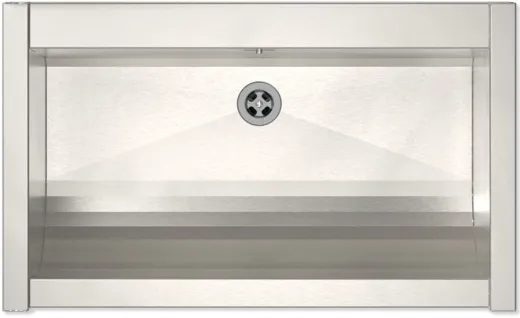KUNe Arbeits-/ Mehrzweckbecken Solidum 70 WB15A-70 wandhngend gekantetes und geschweites Ausgussbecken (Beckentiefe 250mm)