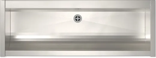 KUNe Arbeits-/ Mehrzweckbecken Solidum 120 WB15A-120 wandhngend gekantetes und geschweites Ausgussbecken (Beckentiefe 250mm)