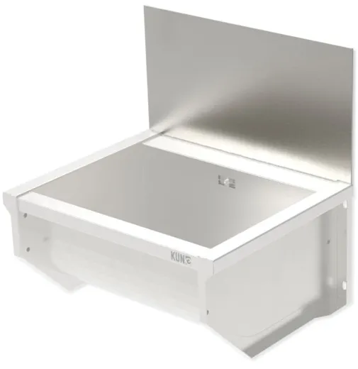 KUNe Solidum (Plus) 50 Spritzschutz Edelstahl WB15-SP50 passend Ausgussbecken Solidum 50 / Solidum 50 Plus