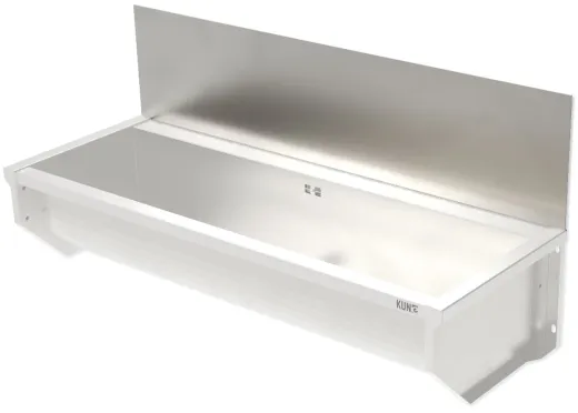 KUNe Solidum 120 Spritzschutz Edelstahl WB15-SP120 passend Ausgussbecken Solidum 120