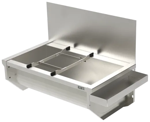 KUNe Kbelrost Edelstahl WB15-KR passend Ausgussbecken Solidum und Novum