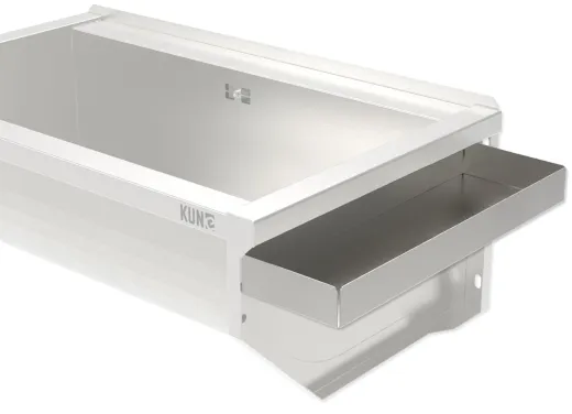 KUNe Ablageschale Edelstahl WB15-AS passend Ausgussbecken Solidum
