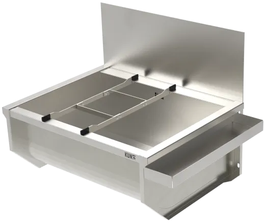 KUNe Kbelrost Plus Edelstahl WB15-KR+ passend Ausgussbecken Solidum Plus