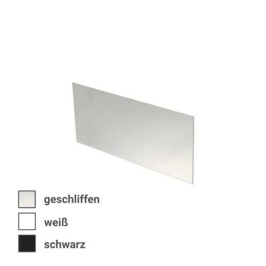 KUNe Novum 60 Spritzschutz Edelstahl PWB22-SP60 in 3 Farben auswhlbar passend Ausgussbecken Novum 60