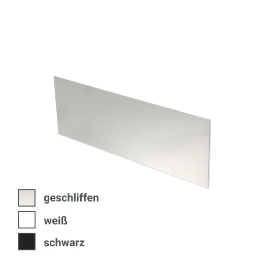 KUNe Novum 80 Spritzschutz Edelstahl PWB22-SP80 in 3 Farben auswhlbar passend Ausgussbecken Novum 80