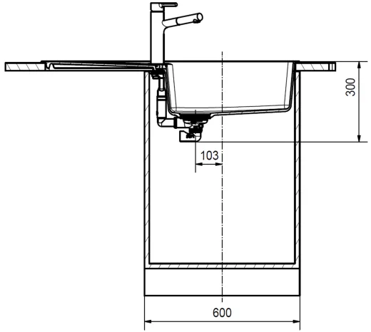 ✅ FRANKE Kchensple Centro CNG 611-100 Fragranit+ Einbausple / Granitsple mit Siebkorb als Drehknopfventil Farbe Onyx