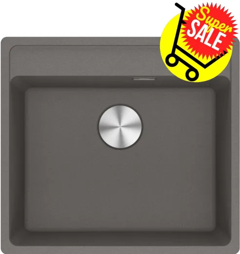 ✅ FRANKE Kchensple Maris MRG 210-52 A HLB Fragranit+ Granitsple Flchenbndig mit Siebkorb als Stopfenventil Farbe Steingrau