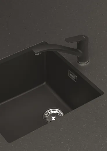 ✅ SCHOCK Kchenarmatur Daja Cristalite Basic Line Einhebelmischer Festauslauf 360 schwenkbarer Auslauf Farbe Croma