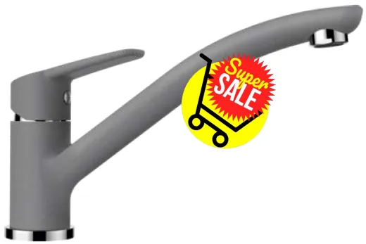 ✅ SCHOCK Kchenarmatur Daja Cristalite Basic Line Einhebelmischer Festauslauf 360 schwenkbarer Auslauf Farbe Croma