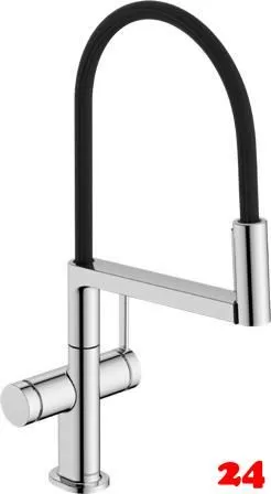 HANSGROHE Kchenarmatur Talis Select M54 PowderSpray Chrom Einhebelmischer mit Pendelbrause, Semi-Pro, 3jet (72861000)