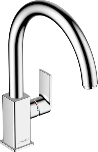 HANSGROHE Kchenarmatur Vernis Shape M35 Chrom Einhebelmischer 210 mit Festauslauf, 1jet (71871000)