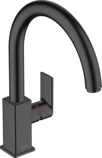 HANSGROHE Kchenarmatur Vernis Shape M35 Mattschwarz Einhebelmischer 210 mit Festauslauf, 1jet (71871670)