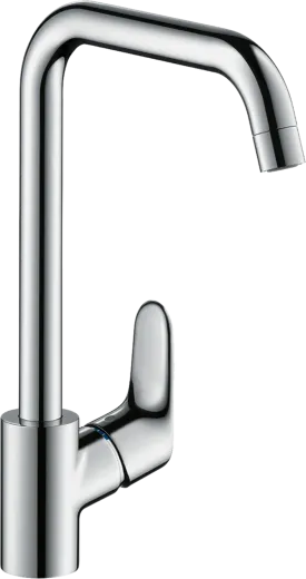 HANSGROHE Kchenarmatur Focus M41 Chrom Einhebelmischer 260 EcoSmart mit Festauslauf, 1jet (31821000)