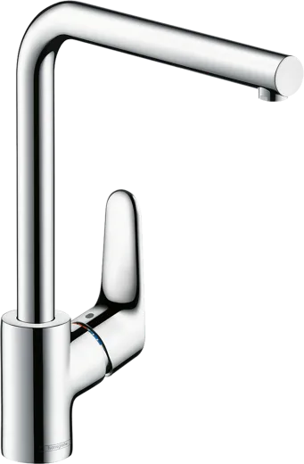 HANSGROHE Kchenarmatur Focus M41 Chrom Einhebelmischer 280 EcoSmart mit Festauslauf, 1jet (31827000)