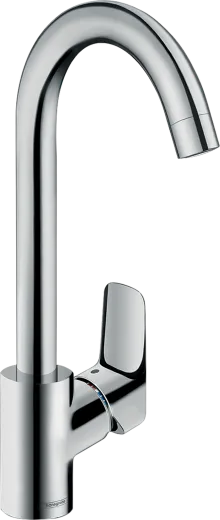 HANSGROHE Kchenarmatur Logis M31 Chrom Einhebelmischer 260 EcoSmart mit Festauslauf, 1jet (71861000)