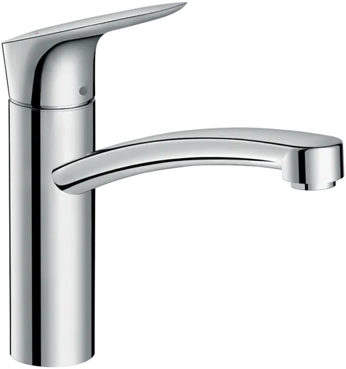 HANSGROHE Kchenarmatur Logis M31 Chrom Einhebelmischer 160 CoolStart EcoSelection mit Festauslauf, 1jet (71839000)