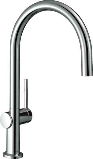 HANSGROHE Kchenarmatur Talis M54 Chrom Einhebelmischer 220 EcoSmart mit Festauslauf Schwenkbereich einstellbar, 1jet (72843000)