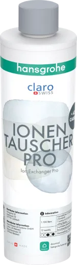 HANSGROHE Filter Ionen-Tauscher Pro und Aktivkohle fr SodaSystem, FilterSystem mit Bajonettverschluss fr Hansgrohe Filterkopf (76827000)