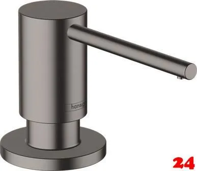 HANSGROHE Seifenspender A41 Splmittelspender / Dispenser Brushed Black Chrome (40438340)