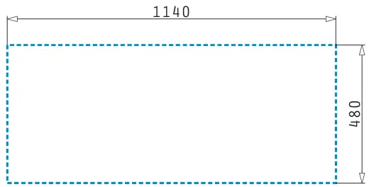 PYRAMIS Kchensple Sparta (116x50) 2B 1D Einbausple / Doppelsple Siebkorb als Drehknopfventil