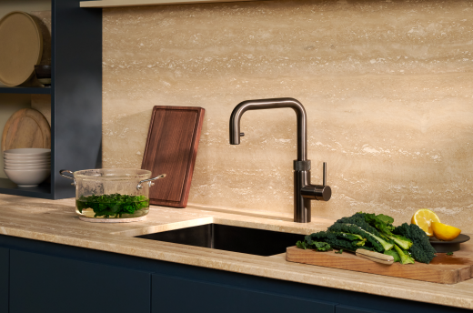 QUOOKER FLEX SQUARE Zugauslauf Schwarz matt PVD Combi B mit CUBE 2 *Der Wasserhahn, der alles kann! (COMBIFXSBLKCUBE)