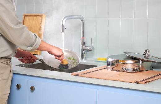 QUOOKER FLEX SQUARE Zugauslauf Kupfer Rose' PVD Combi B mit CUBE 2 *Der Wasserhahn, der alles kann! (COMBIFXSRCOCUBE)