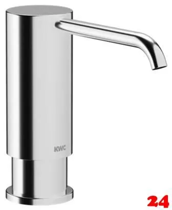 KWC Seifenspender Modern Bend Z.540.157.000 Splmittelspender / Dispenser Chrom (3600009603)