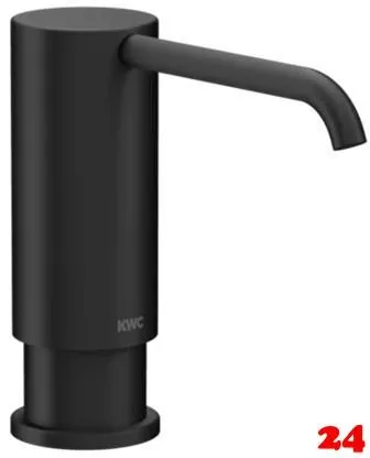 KWC Seifenspender Modern Bend Z.540.157.176 Spülmittelspender / Dispenser Matt Black (3600009593) KWC Seifenspender Modern Bend Z.540.157.176 Spülmittelspender / Dispenser Matt Black (3600009593)