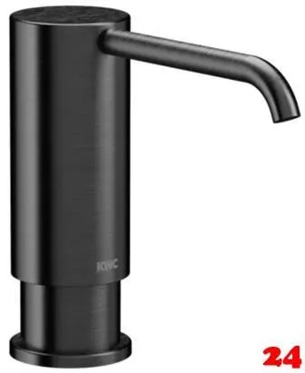 KWC Seifenspender Modern Bend Z.540.157.751 Spülmittelspender / Dispenser Industrial Black (3600009594) KWC Seifenspender Modern Bend Z.540.157.751 Spülmittelspender / Dispenser Industrial Black (3600009594)
