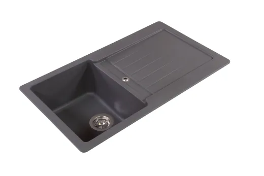 Schock Kchensple Typos D-100 Cristalite Granitsple / Einbausple Basic Line mit Drehexcenter