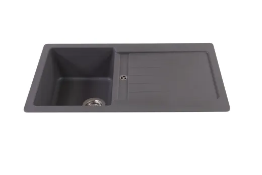 Schock Kchensple Typos D-100 Cristalite Granitsple / Einbausple Basic Line mit Drehexcenter