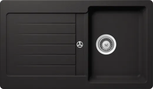 Schock Kchensple Typos D-100 Cristalite Granitsple / Einbausple Basic Line mit Drehexcenter