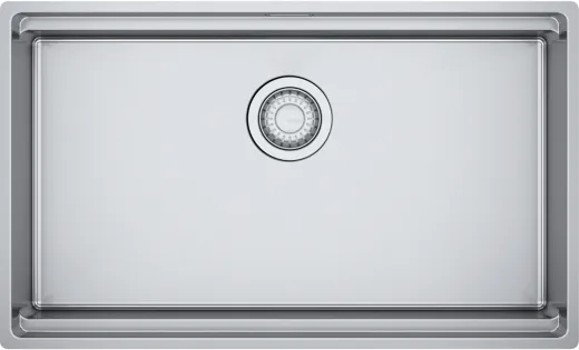 FRANKE Kchensple Box Pro BXX PRO 210-70/110-70 Edelstahlsple 3 in 1 (Einbau, Unterbau, Flchenbndig) Siebkorb als Stopfenventil Inklusive Zubehr