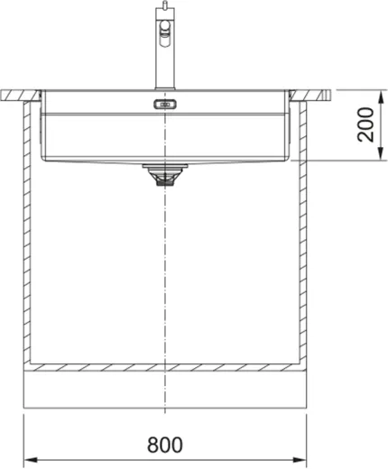FRANKE Kchensple Box Pro BXX PRO 210-70/110-70 Edelstahlsple 3 in 1 (Einbau, Unterbau, Flchenbndig) Siebkorb als Stopfenventil Inklusive Zubehr