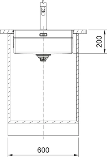 FRANKE Kchensple Box Pro BXX PRO 210-50/110-50 Edelstahlsple 3 in 1 (Einbau, Unterbau, Flchenbndig) Siebkorb als Stopfenventil Inklusive Zubehr