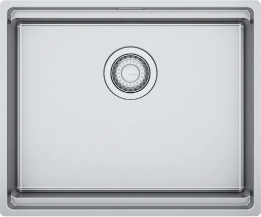 FRANKE Kchensple Box Pro BXX PRO 210-50/110-50 Edelstahlsple 3 in 1 (Einbau, Unterbau, Flchenbndig) Siebkorb als Druckknopfventil Inklusive Zubehr