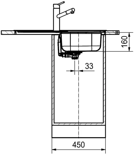 FRANKE Kchensple Spark SKL 611-78 Einbausple / Edelstahlsple Leinenoptik mit Einbaurand und Siebkorb als Drehknopfventil
