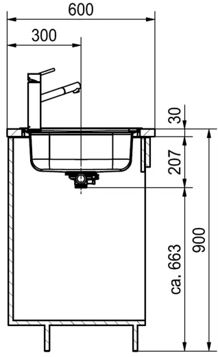 FRANKE Kchensple Spark SKL 611-78 (50) XL Einbausple / Edelstahlsple Leinenoptik mit Einbaurand und Siebkorb als Drehknopfventil