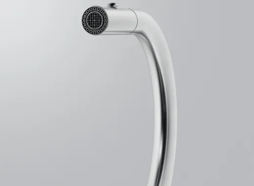 FRANKE Kchenarmatur Pescara J Einhebelmischer Edelstahl massiv mit Auszugsbrause umstellbar 360 schwenkbarer Auslauf