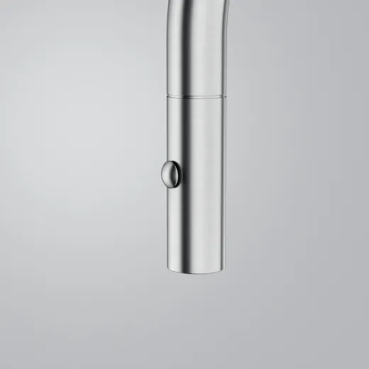 FRANKE Kchenarmatur Pescara J Einhebelmischer Edelstahl massiv mit Auszugsbrause umstellbar 360 schwenkbarer Auslauf