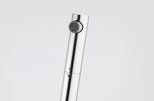 FRANKE Kchenarmatur Maris Slim L Einhebelmischer Chrom mit Zugauslauf 360 schwenkbar