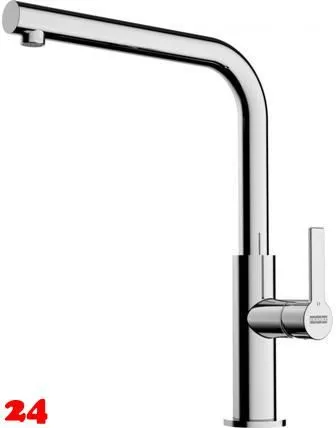 FRANKE Kchenarmatur Maris Slim L Einhebelmischer Chrom mit Festauslauf 360 schwenkbar