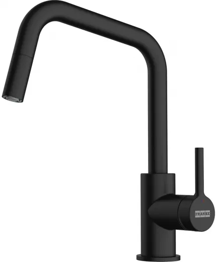 FRANKE Kchenarmatur Lina U Einhebelmischer Black Matt mit Zugauslauf 360 schwenkbar