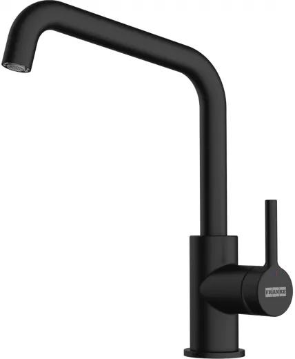 FRANKE Kchenarmatur Lina U Einhebelmischer Black Matt mit Festauslauf 360 schwenkbar